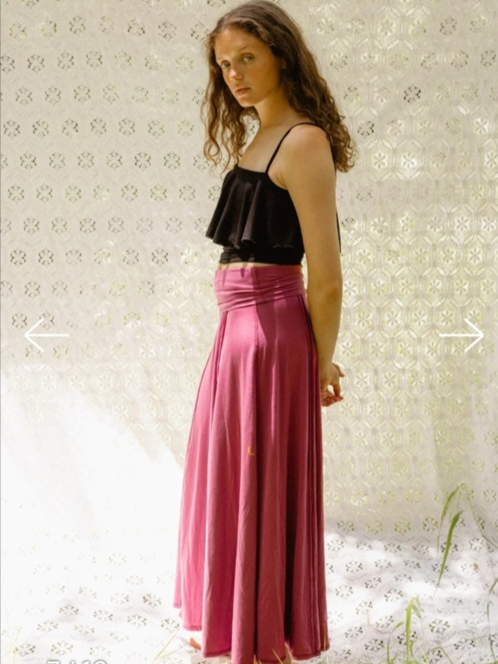 Rosewood Moon Maxi Skirt